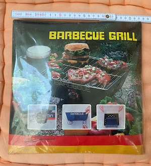 Grill klappbar, Campinggrill zum Mitnehmen, Mini-Grill