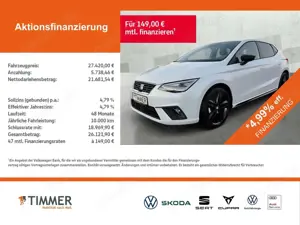 SEAT Ibiza FR Black Edition 1.0TSI 85kW (116 PS)*DSG*SHZ*RFK