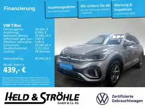 Volkswagen T-Roc R-Line 1.5 TSI DSG AHK LED+ NAVI PANO KEYL