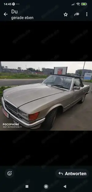 Mercedes-Benz SL 420 klimaanlage, sitzheizung, vier Sitze, originallack