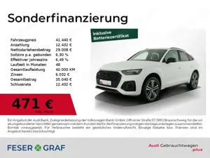 Audi Q5 Sportback 55 TFSI e S Line Int HUD,Leder