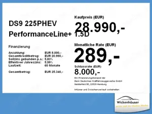 DS Automobiles DS 9 DS9 225PHEV PerformanceLine+ ACC+Navi+Schiebedach Bild 4