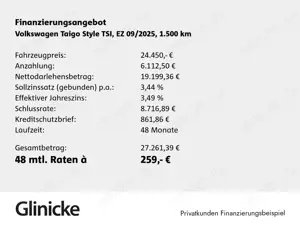 Volkswagen Taigo Style 116 PS DSG | IQ. LIGHT | RÜKA uvm. Bild 2
