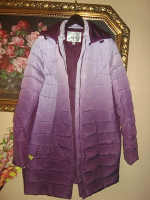 Steppmantel Farbverlauf- Gr. 46