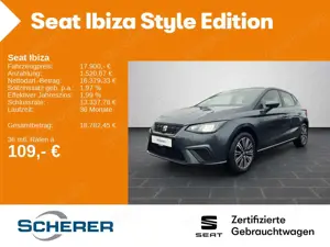 SEAT Ibiza Style Edition 1.0 TSI CARPLAY VIRTUAL SHZ