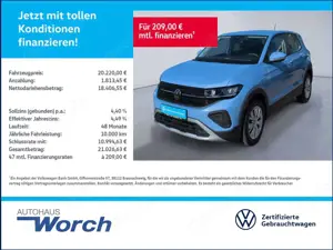 Volkswagen T-Cross 1.0 TSI LANE-ASSIST+SHZ+LED+KLIMA