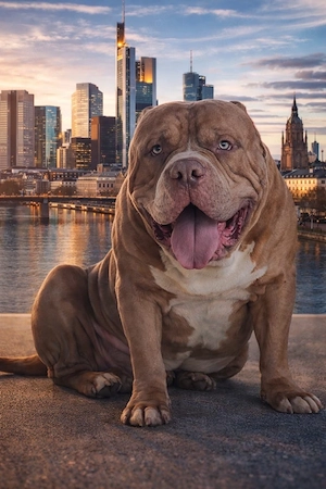 American Bully Deckrüde 