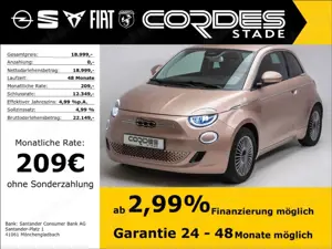 Fiat 500e Automatik PDC Kamera Kollisionswarner (196)