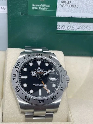 Rolex Explorer II - 216570 - Fullset - LC 100