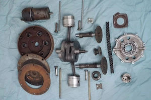 Original Motorblock BMW R51 original engine, NOTNICHT BMW R66, R71, R75 WH Bild 9