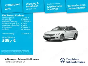 Volkswagen Passat Variant Business 2.0 TDI DSG IQ KAM TRAVE