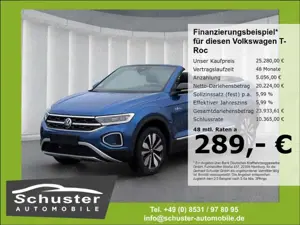 Volkswagen T-Roc Cabrio GOAL 1.0TSI*LED+ ACC R-Kam Navi SHZ