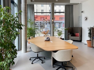 All-inclusive-Zugang zu Arbeitsplätzen, virtuellen Büros in Spaces Prenzlauer Berg