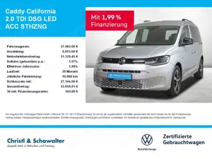 Volkswagen Caddy California 2.0 TDI DSG LED ACC STHZNG