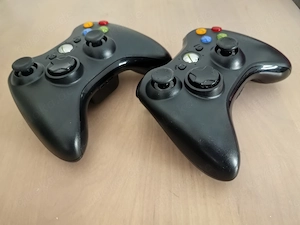 2x Original XBOX 360 Wireless Controller in schwarz