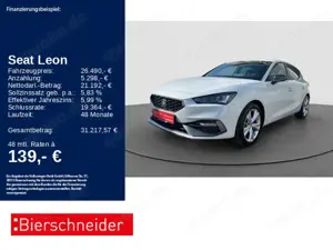 SEAT Leon 1.5 eTSI DSG FR-Line 17 ACC NAVI CAM SHZ