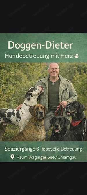 Mobiler Hundesitter Grossraum Traunstein 