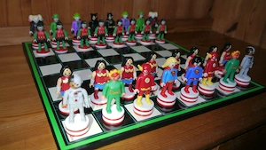 DC Playmobil Schachspiel Special Edition Sammelfiguren Marvel Superhelden Batman Superman Jocker 