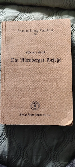 Die Nürnberger Gesetze von 1936 Bild 4