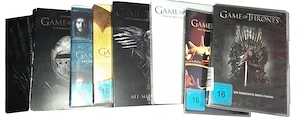 Game of Thrones - Die komplette Serie - Alle Staffeln (1-8), DVD
