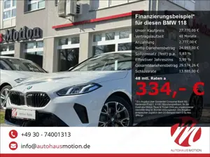 BMW 118 d M Sport Navi Kamera LED Park-Assistent