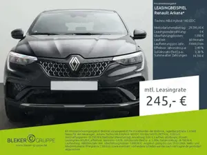 Renault Arkana Techno Mild Hybrid 140 EDC