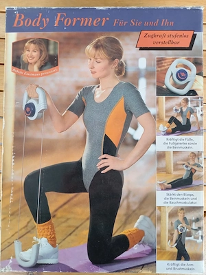 Body Former v. Eduscho Fitness + Bicycles Sportuhr Brustgurt Bauchtasche TV Shop