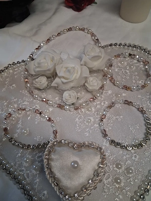 Diadem zur Komunion oder Hochzeit  Bild 3