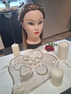 Diadem zur Komunion oder Hochzeit  Bild 2