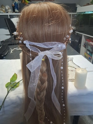 Diadem zur Komunion oder Hochzeit  Bild 4