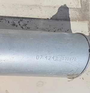 Auspuff Endschalldämpfer 