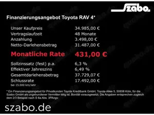 Toyota RAV 4 2,5 l Hybrid 4x2 Team D AHK, Technik-Paket Bild 3