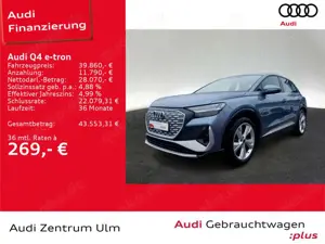 Audi Q4 e-tron Q4 50 e-tron qu. S line AR-HuD AHK MATRIX 20"