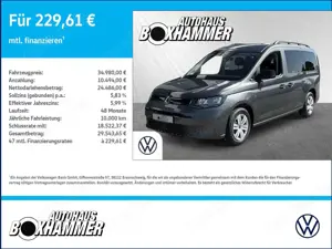 Volkswagen Caddy 1,5 TSI DSG TEMPOMAT+SHZ+7.SITZER