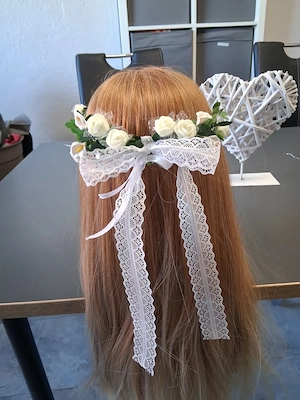 Kopfschmuck für Komunion und Hochzeit  Bild 3