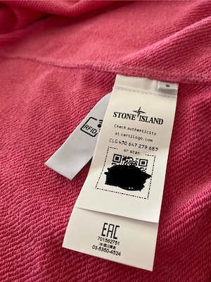 Stone Island Damen Zip Hoodie Bild 4