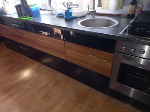 Schöne Küche mit Soft Einzugg