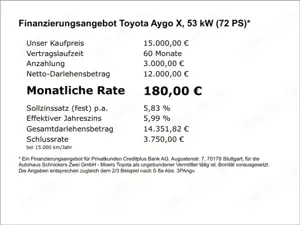 Toyota Aygo X Business Edition+ACAA+GJ-RÄDER!! Bild 4