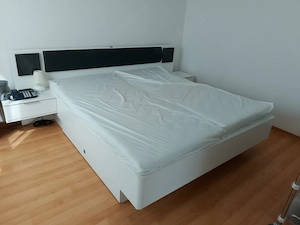 Doppelbett weiß , Zustand gut