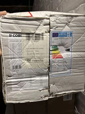 Remeha Tensio C 8 kW MR Luft Wasser Wärmepumpe Monoblock Regelungseinheit