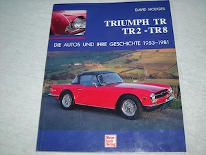 Oldtimer Buch  " TRIUMPH  TR2 - TR8 " , wie neu + sehr schön :-)