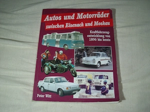 Oldtimer Buch ++ Ostblock Fahrzeuge ++  DDR Trabbi Wartburg IFA W50  