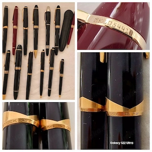 Montblanc Meisterstücken vom Kugelschreiber bis zum Füller ( 13 Stück)