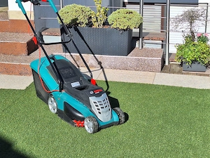 Elektrorasenmäher Bosch Rotak 37, 1400 Watt - neuwertig