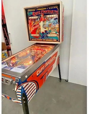 Seltener Captain Fantastic Flipper neu gewartet