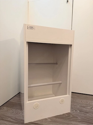 Pythonking Terrarium 40x40x70 Kunststoff Heatpanel LED