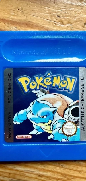 Gameboy Pokemon Blau