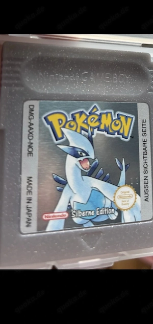 Gameboy Pokemon Silber 
