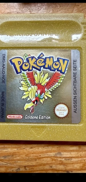 Gameboy Pokemon Gold