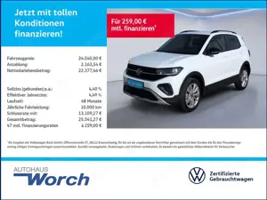 Volkswagen T-Cross 1.0 TSI DSG Goal AHK+NAVI+SHZ+LED+